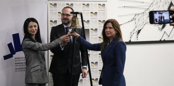 8 March 2022: The Macedonian Stock Exchange for the second time joined the initiative "Ring the Bell for Gender Equality 2022"