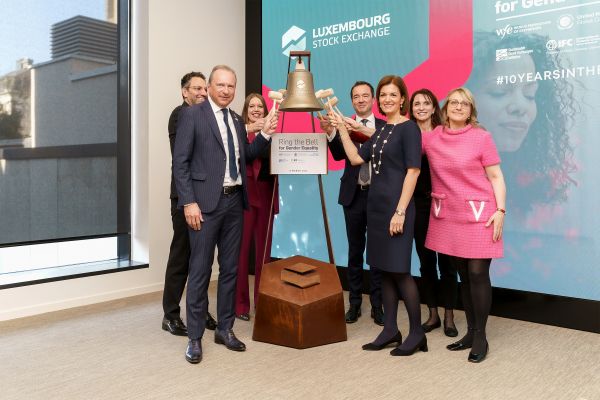8 March - Ring the Bell for Gender Equality at Luxembourg Stock Exchange