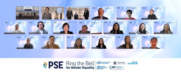 8 March 2022: Philippine Stock Exchange joins over 100 exchanges in ringing the bell for gender equality