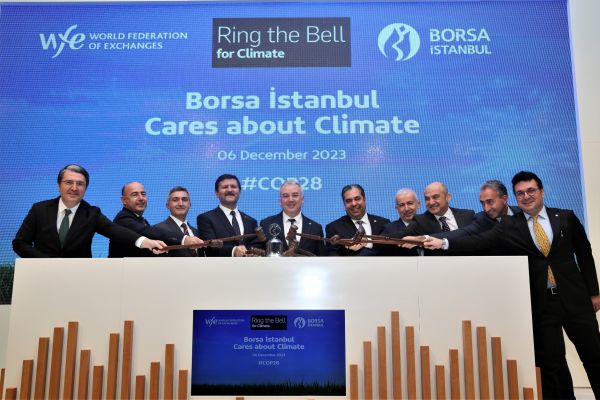 6 December 2023 - An "Opening Bell Ceremony for Climate" held at Borsa İstanbul