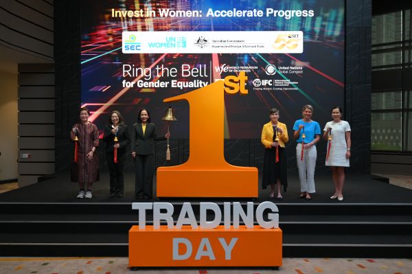 11 March - Ring the Bell for Gender Equality at The Stock Exchange of Thailand