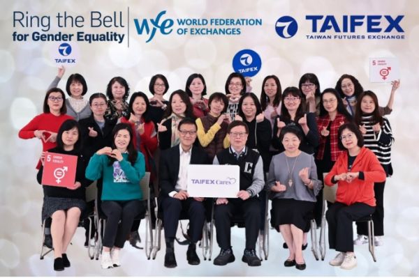 8 March - Ring the Bell for Gender Equality at Taiwan Futures Exchange