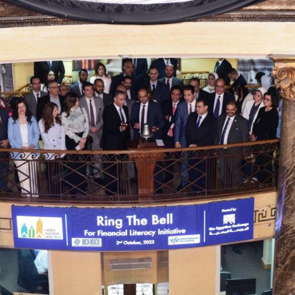 2 October 2023 - Ring the Bell opening ceremony at The Egyptian Exchange